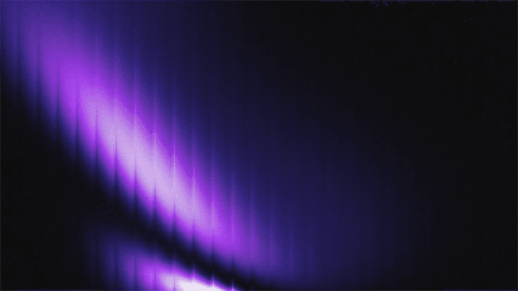 Abstract purple light on a dark background